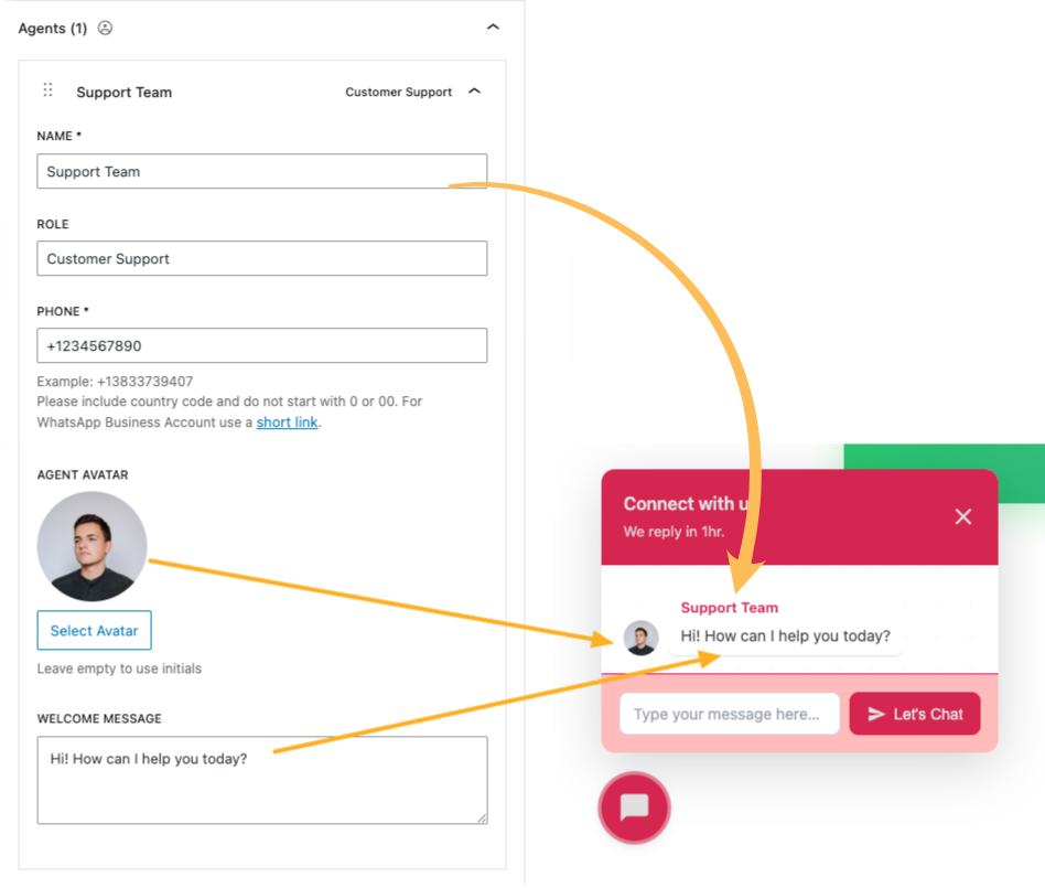 WhatsApp Chat Widget 14
