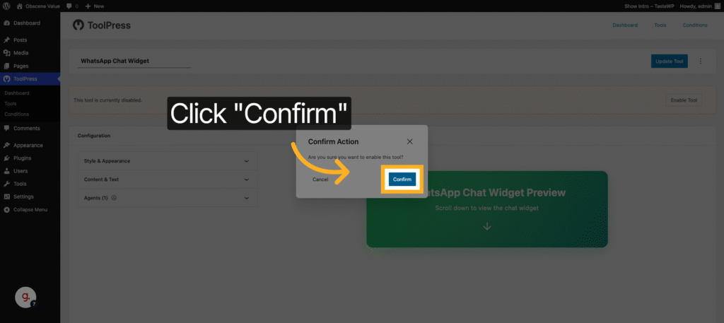 WhatsApp Chat Widget 6