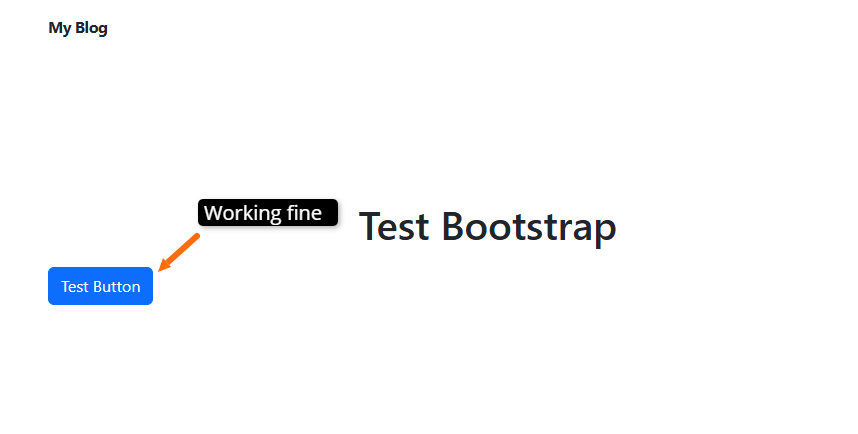 Bootstrap 10 testing bootstrap in the preview page