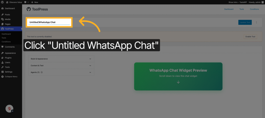WhatsApp Chat Widget 4