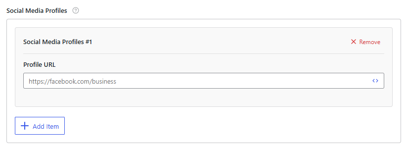 give all your business social here
