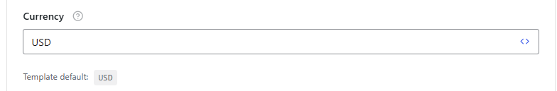 Add Currency in the field