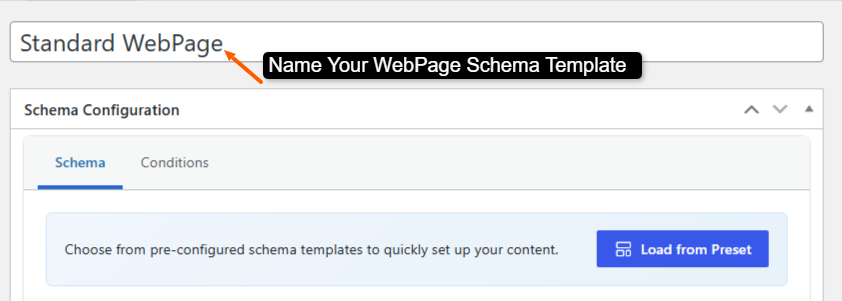 WebPage Schema Template 2 Name Your WebPage Schema Template