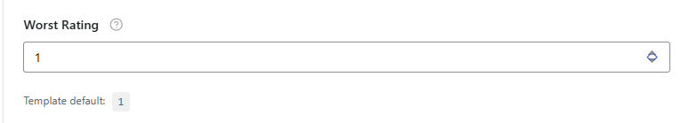 Review Schema Template 15 add the worst rating