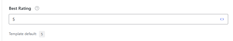 Review Schema Template 14 add the best rating in field