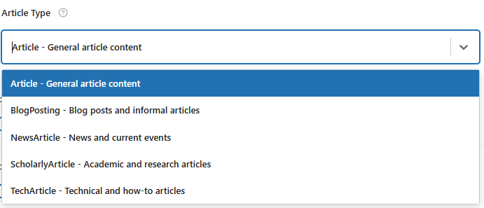 Article Type
