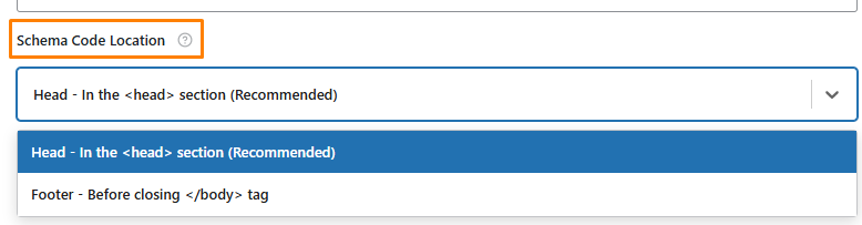 Schema Code Location in swift rank