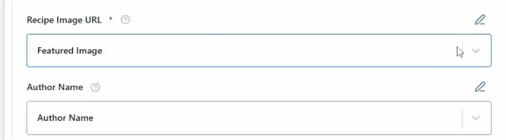 Recipe Schema Template 7 add the Recipe Image URL