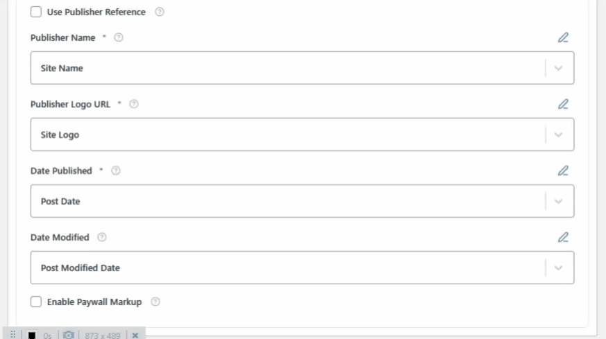 Click the pencil icon and insert the Site Logo {site_logo} variable.