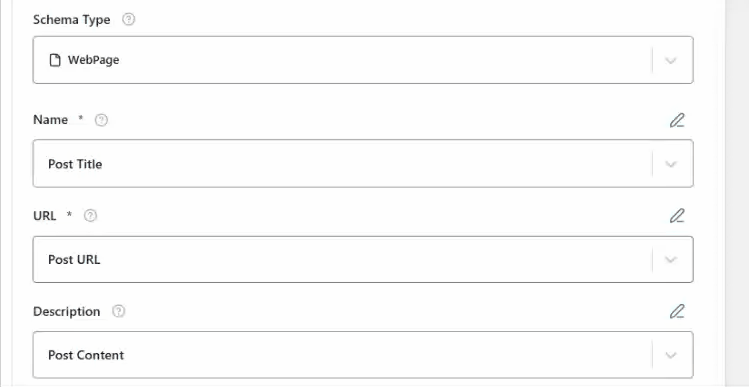 WebPage Schema Template 5 add url