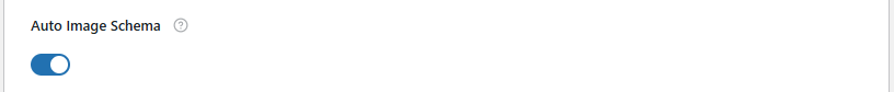 Enable Auto Image Schema