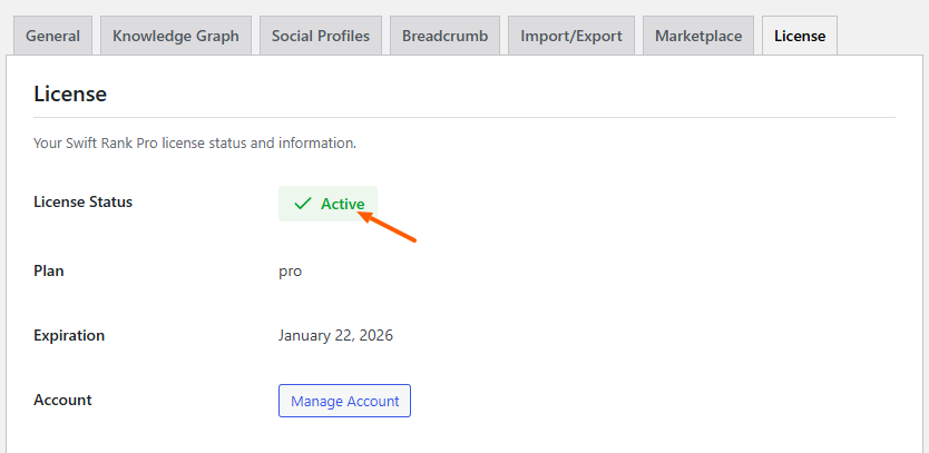 Verify License Status